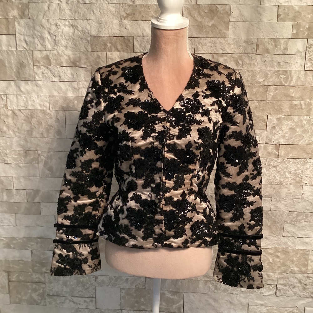 Vintage Sander Witlin Beaded Jacket